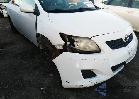 2010 Toyota Corolla Le z USA, uszkodzony, nr VIN 2T1BU4EE6AC433161